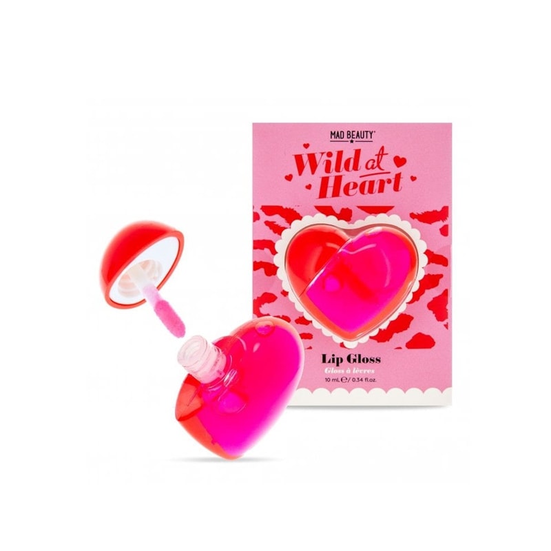 Mad Beauty Wild At Heart Lip Gloss Wild Cherry 10ml (0.34floz)
