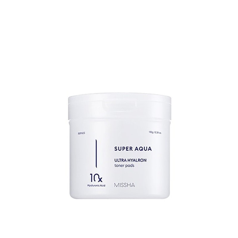 Missha Super Aqua Ultra Hyalron Toner Pads x90