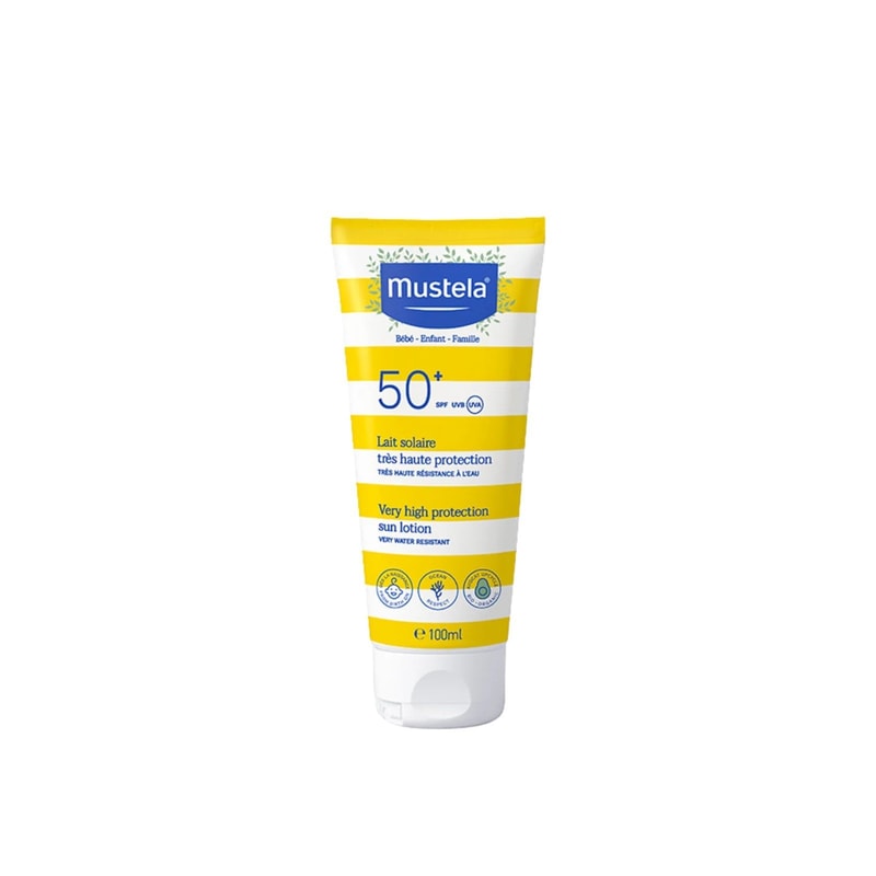 Mustela Sun Very High Protection Sunscreen Lotion SPF50+ 100ml (3.38fl oz)