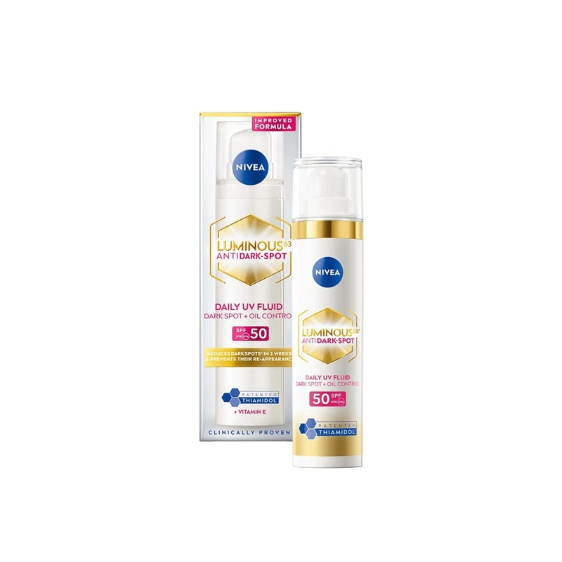 Nivea Luminous 630 Fluido Diário UV Anti-Manchas Escuras SPF50 40ml