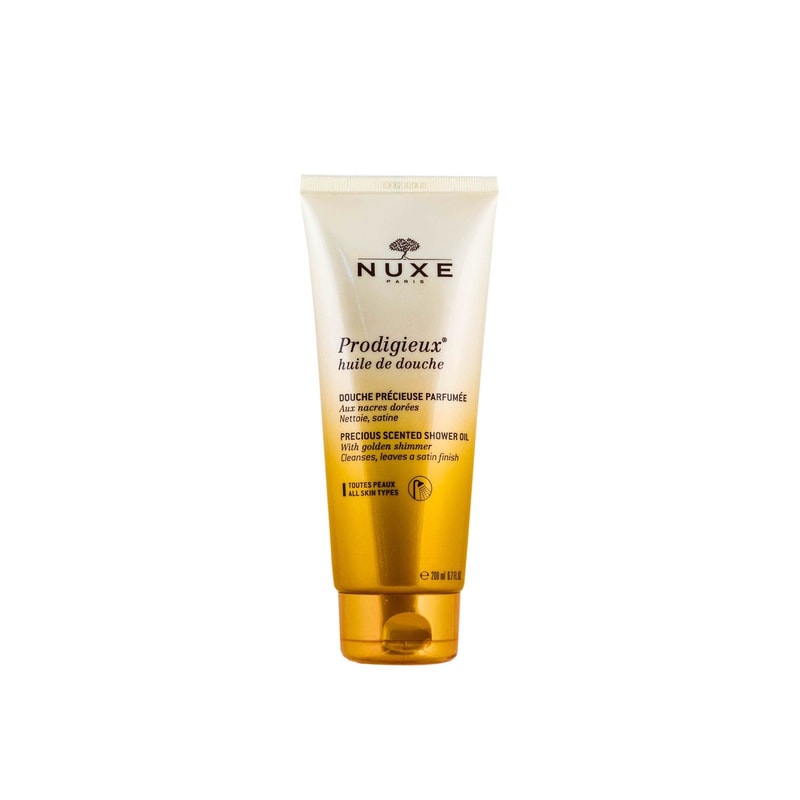 NUXE Prodigieux Shower Oil with Golden Shimmer 200ml (6.76fl oz)