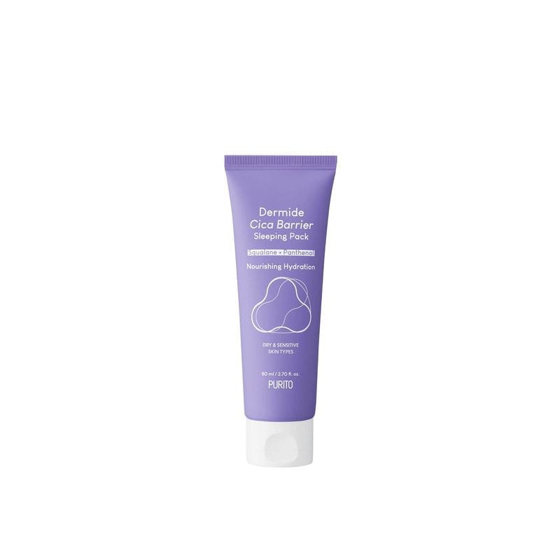 PURITO Dermide Cica Barrier Sleeping Pack 80ml (2.70 fl oz)