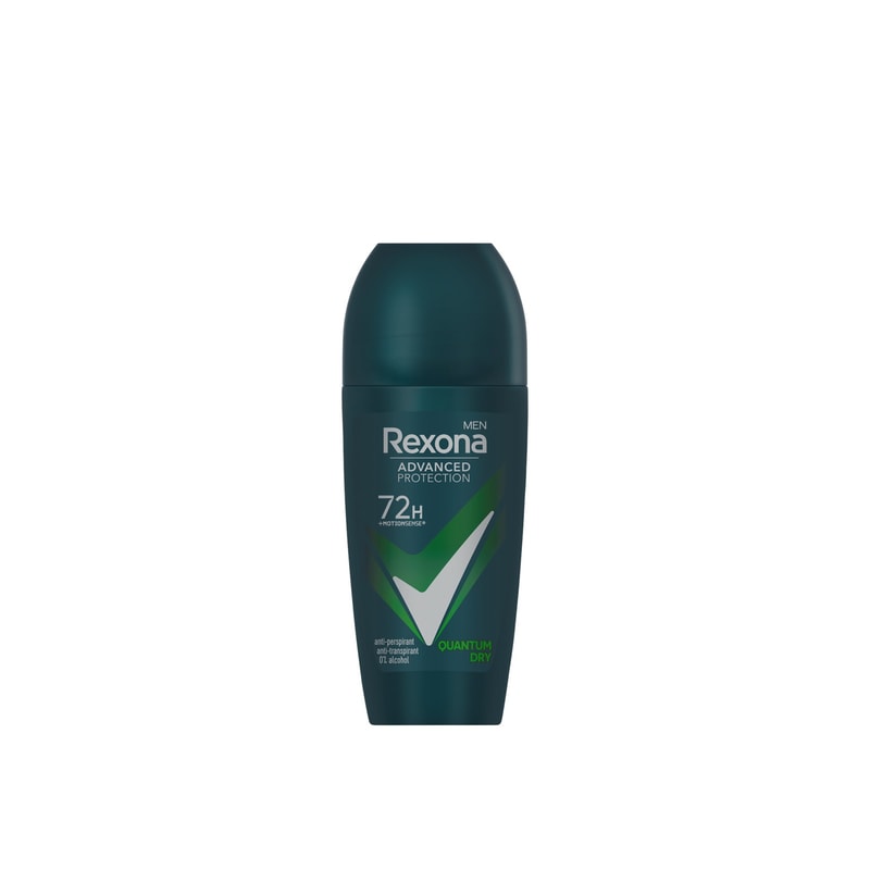 Rexona Homens Advanced Protection Quantum Dry 72h Antitranspirante Roll-On 50ml