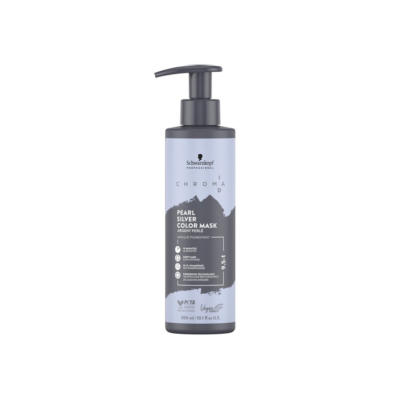 Schwarzkopf Chroma ID Bonding Color Mask 9.5-1 Pearl Silver 300ml (10.1floz)