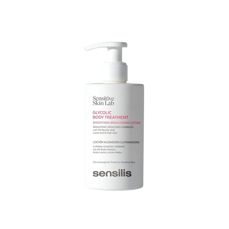 Sensilis Glycolic Body Treatment Smoothing Brightening Lotion 200ml (6.8floz)