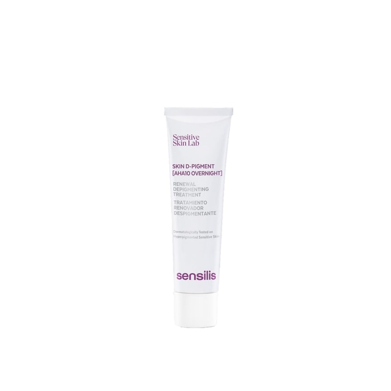Sensilis Skin D-Pigment [ AHA10 Overnight] Depigmenting Treatment 30ml (1.01 fl oz)