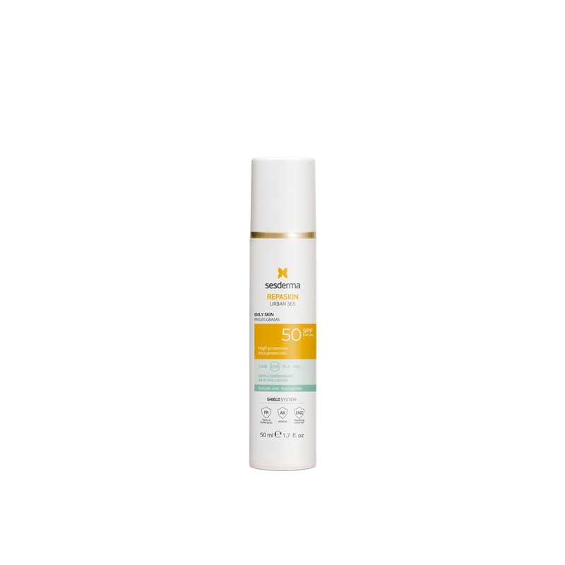 Sesderma Repaskin Urban 365 Gesichtssonnenschutz Fettige Haut SPF50 50ml (1.7floz)