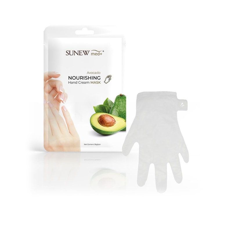 SunewMed+ Máscara Creme Nutritiva para as Mãos Abacate x1 Par