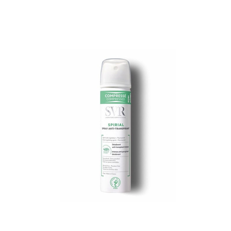 SVR Spirial 48h Intense Anti-Perspirant Deodorant Spray 75ml