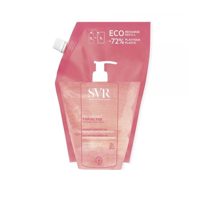 SVR Topialyse Cleansing Gel Eco-Refill 1L (33.81fl oz)