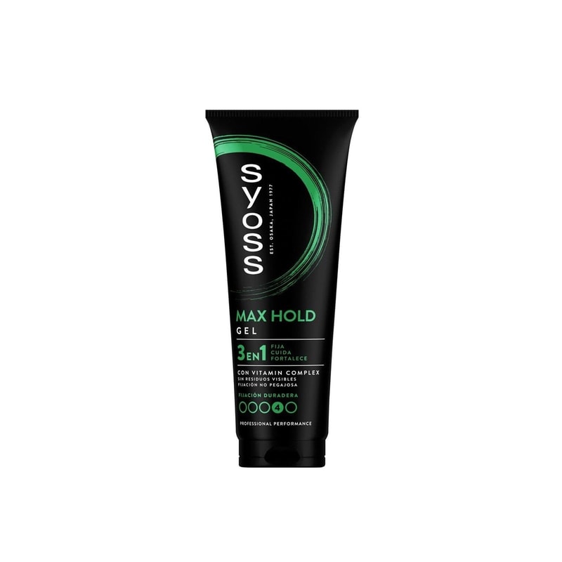 Syoss Max Hold Gel 250ml (8.45fl oz)