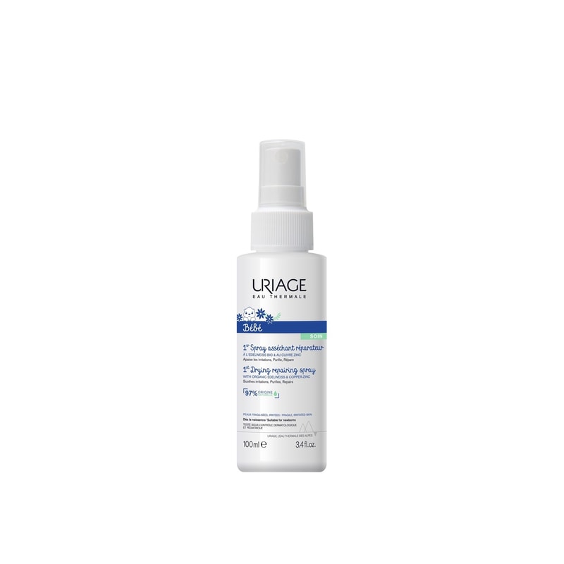 Uriage Baby 1st Drying Repairing Spray 100ml (3.38fl oz)
