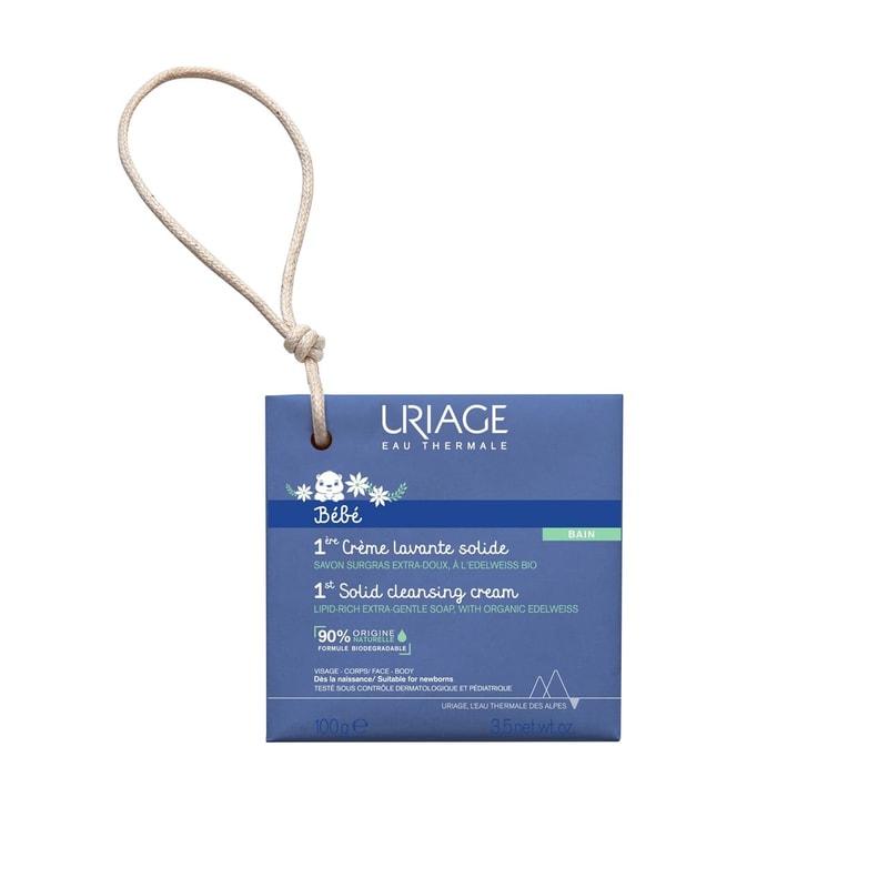 Uriage Baby 1st Solid Cleansing Cream 100g (3.53oz)