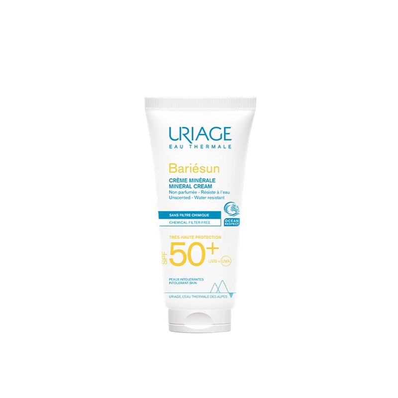 Uriage Bariesun Mineral Moisturizing Cream SPF50+ 100ml (3.38fl oz)