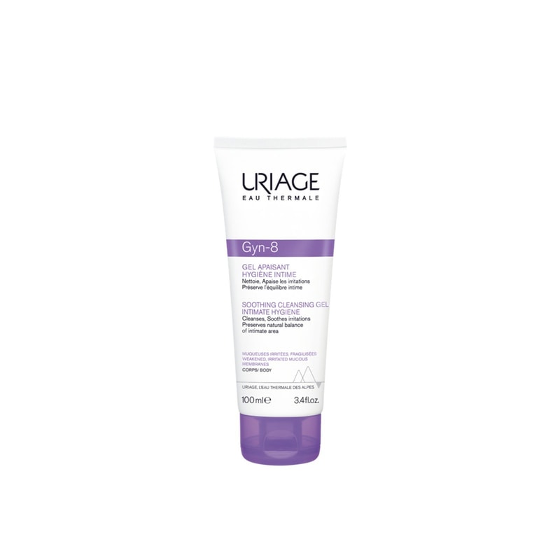 Uriage Gyn-8 Intimate Hygiene Soothing Cleansing Gel 100ml (3.38fl oz)