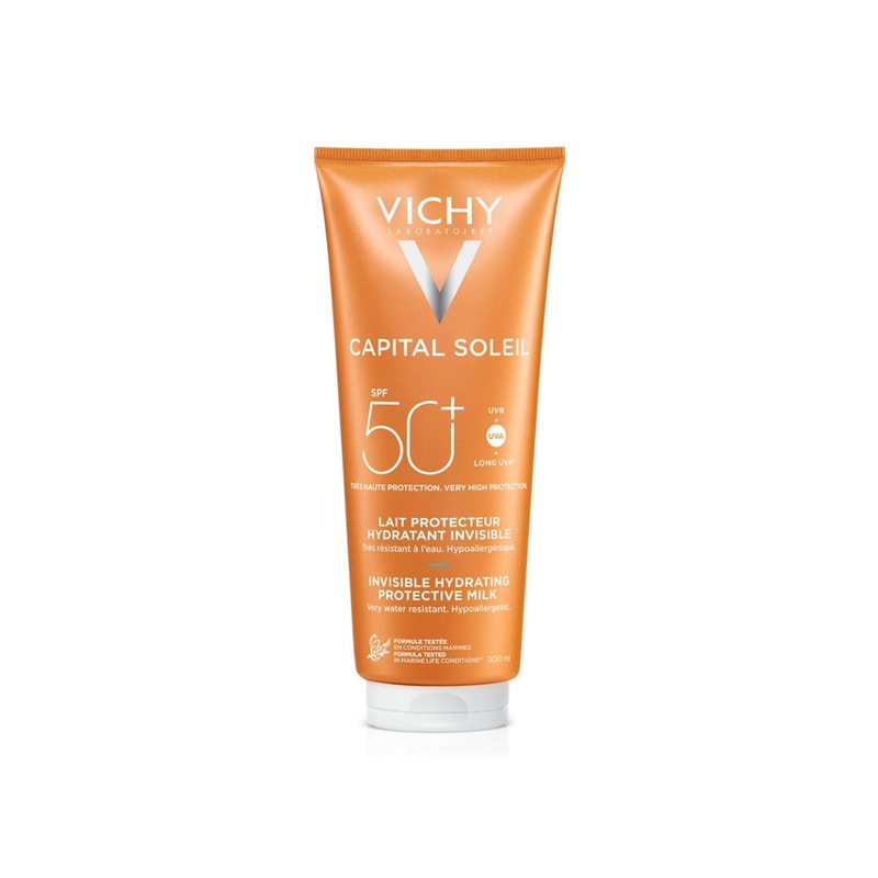 Vichy Capital Soleil Invisible Hydrating Protective Milk Sunscreen SPF50+ 300ml (10.14fl oz)