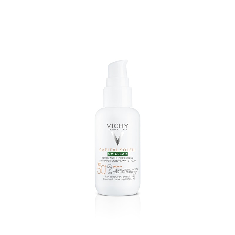 Vichy Capital Soleil UV-Clear Anti-Imperfections Water Fluid SPF50+ 40ml (1.35 fl oz)