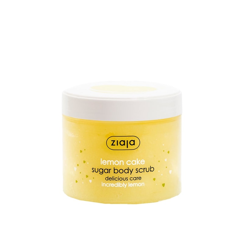 Ziaja Lemon Cake Sugar Body Scrub 300ml (10.6 fl oz)