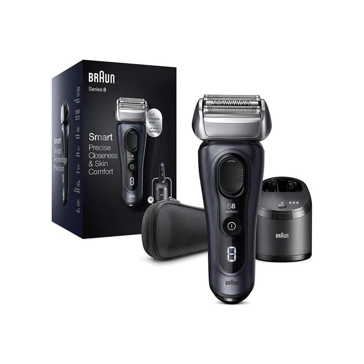 Braun Series 8 Smart Electric Shaver 8463CC Grey