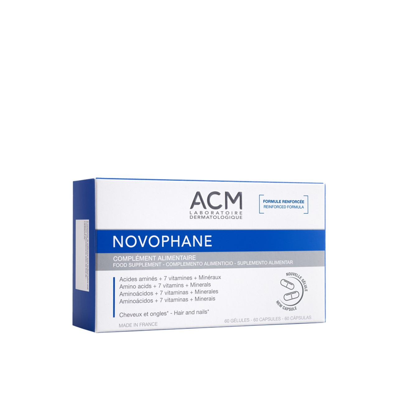 ACM Laboratoire Novophane Hair & Nails Food Supplement Capsules