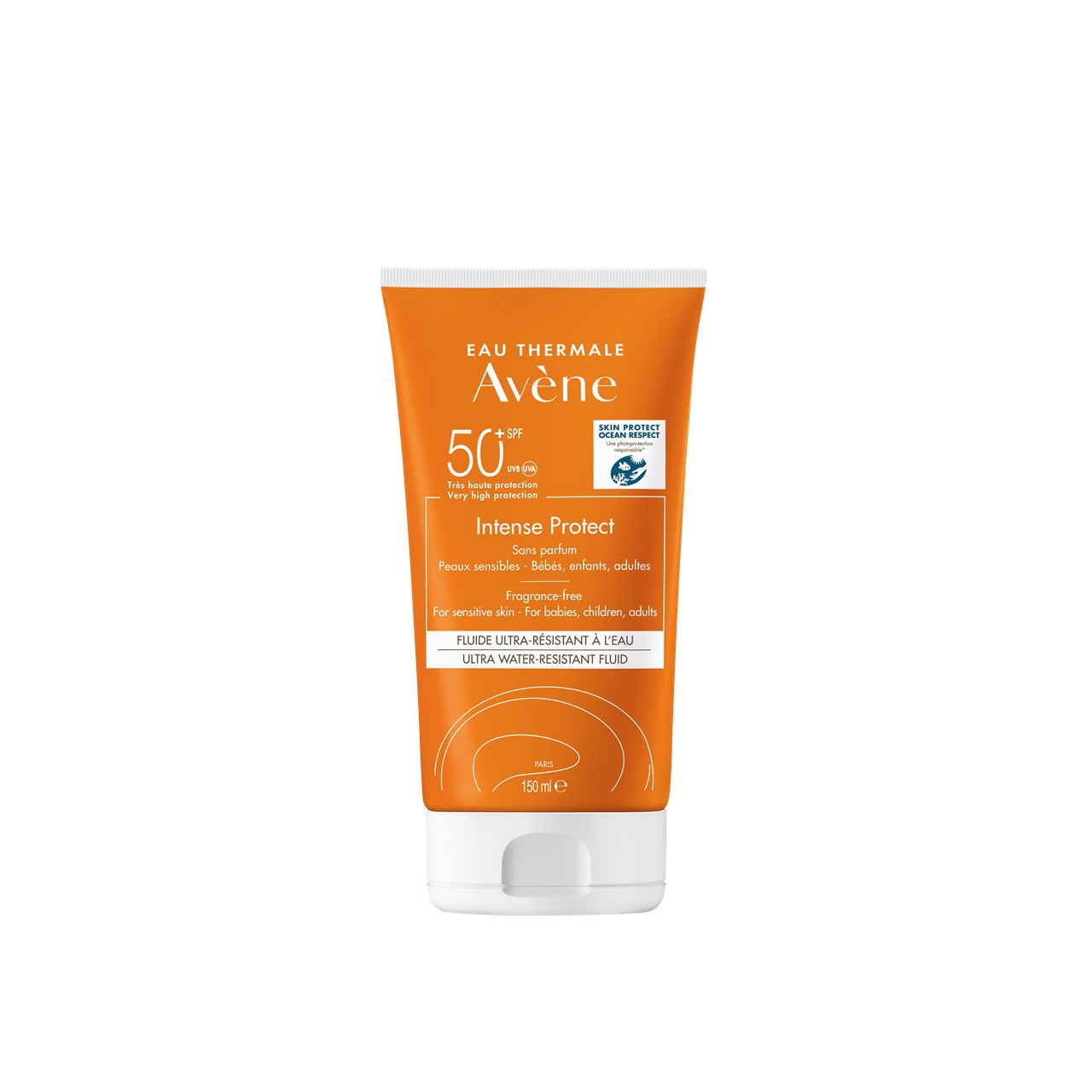 Avène Sun Intense Protect Fluid Fragrance-Free SPF50+ 150ml