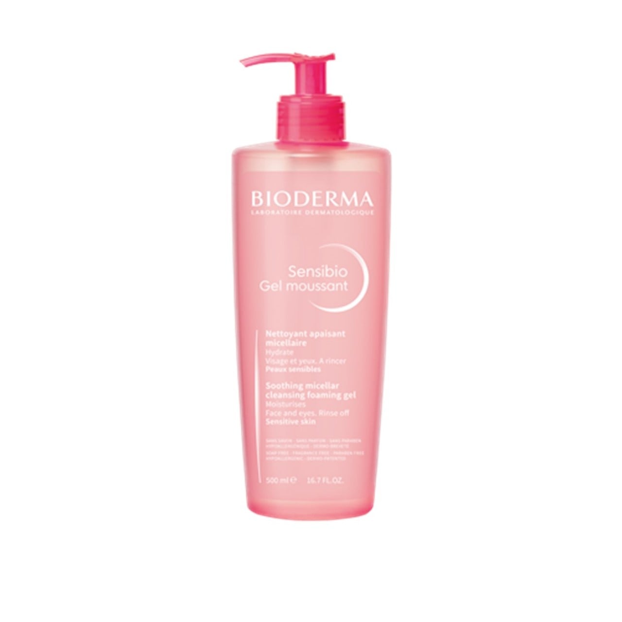 Bioderma Sensibio Mild Cleansing Foaming Gel Sensitive Skin 500ml