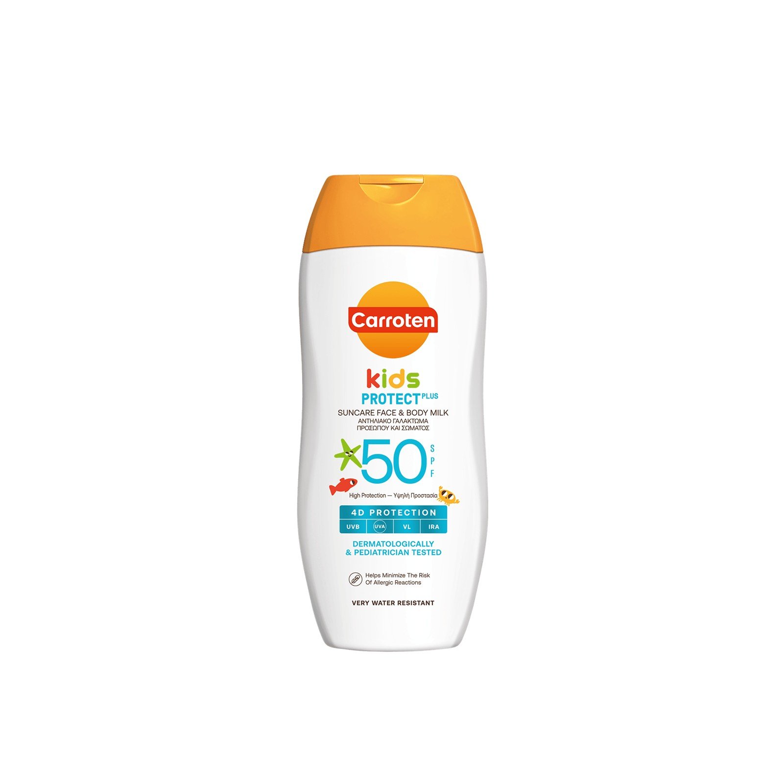 Carroten Kids Protect Plus Face & Body Milk SPF50