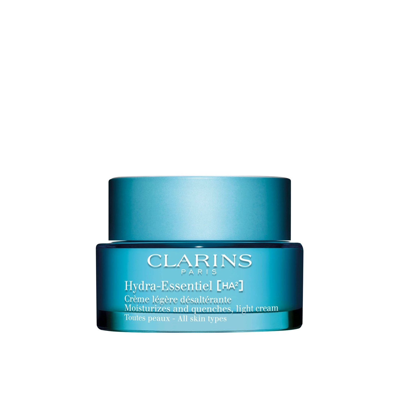 makeup on dry flaky skin looks best after applying Clarins Hydra-Essentiel [HA²] Light Cream
