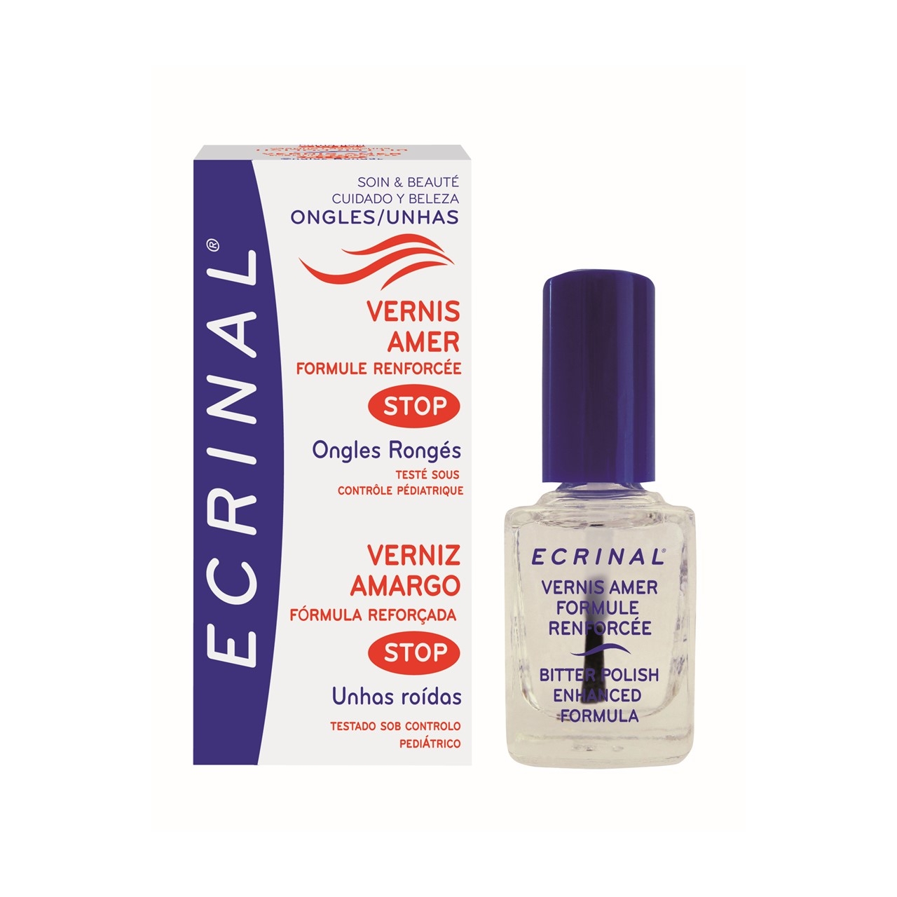 Ecrinal Bitter Polish Enhanced Formula Stop Nail Bitting