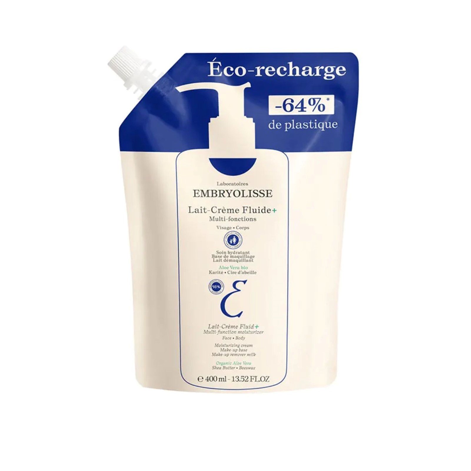 Embryolisse Lait-Crème Fluid+ Multi-Function Moisturizer Eco-Refill