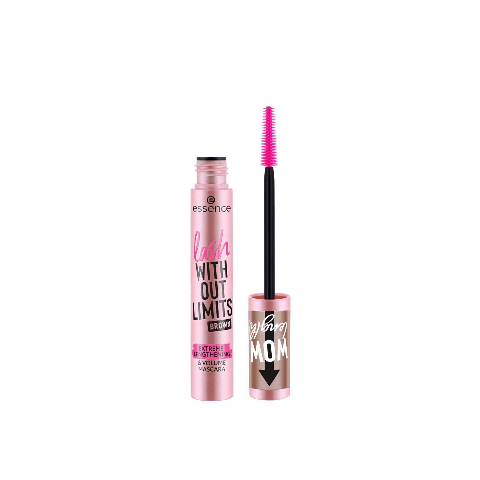 essence Lash Without Limits Extreme Lengthening & Volume Mascara 02 Brown