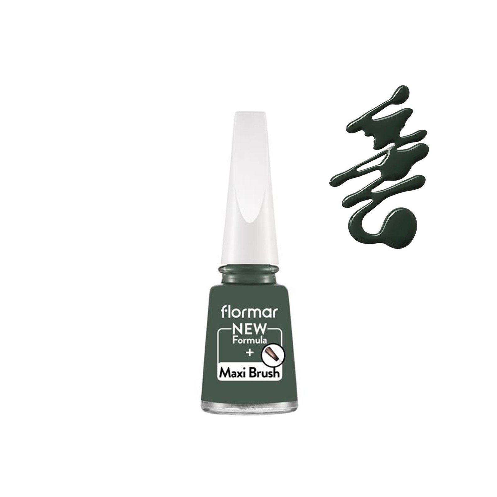 Flormar Nail Enamel 453 Khaki Green