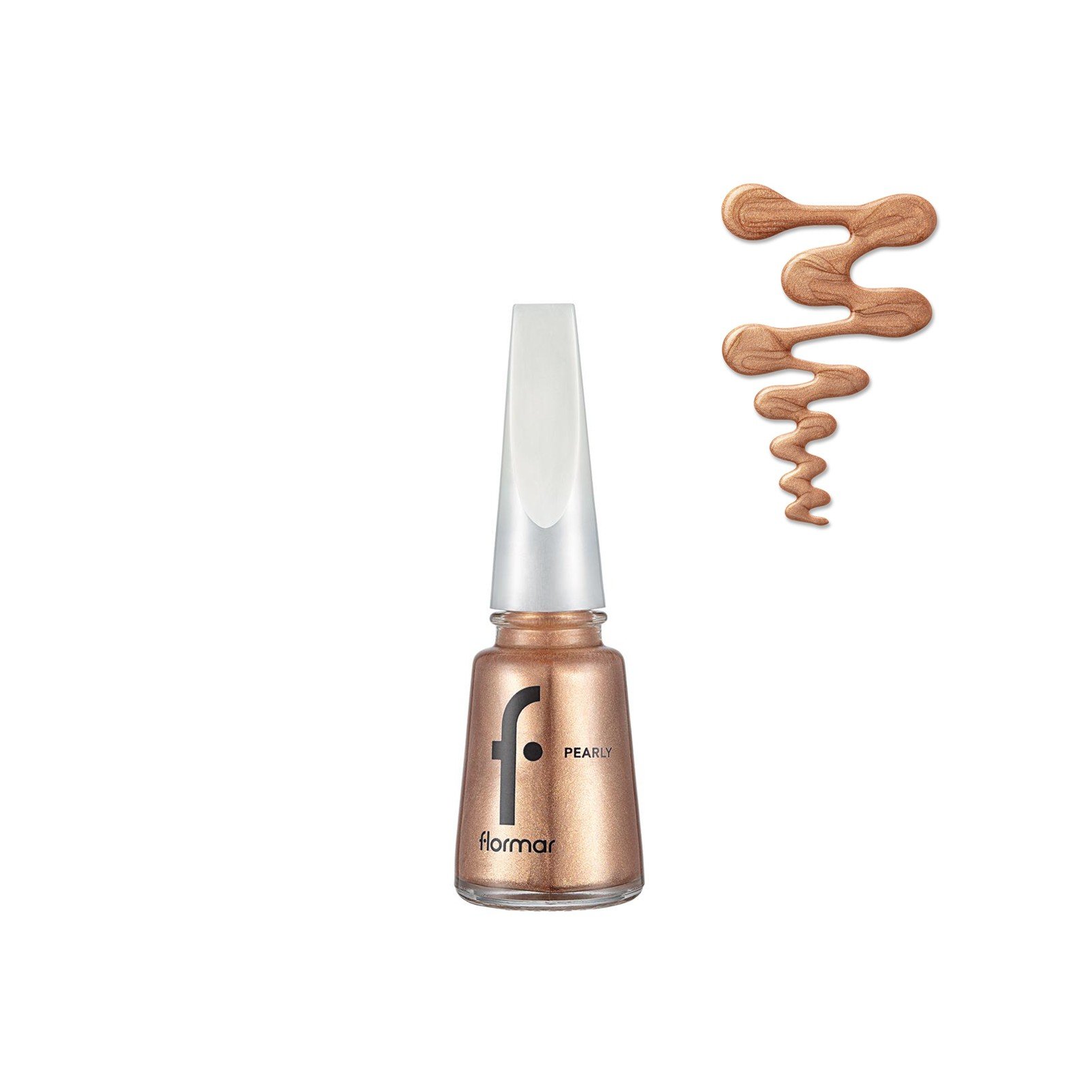 Flormar Pearly Nail Enamel 387 Vintage Gold