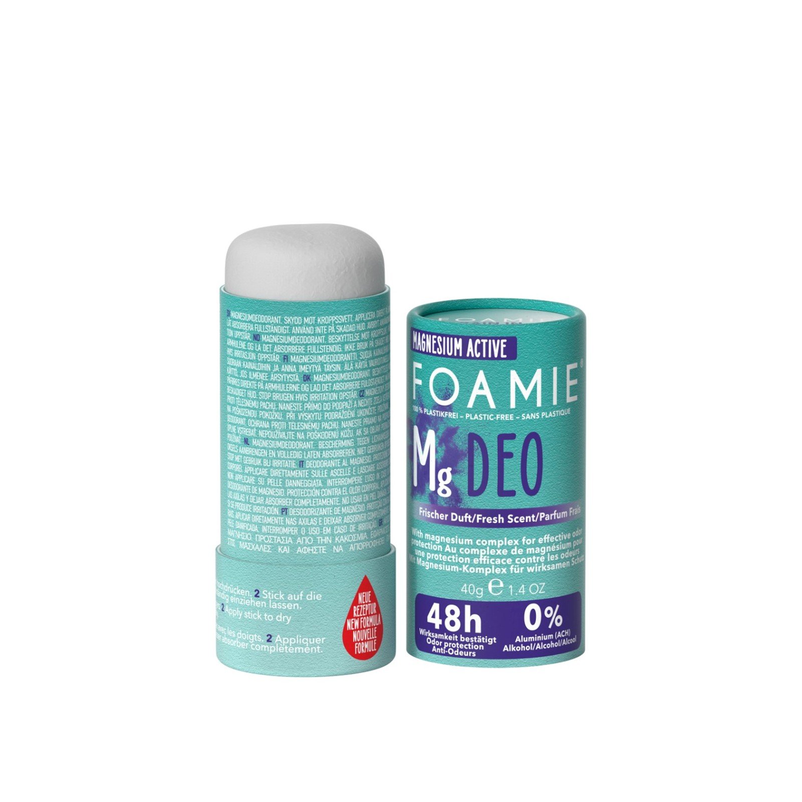 Foamie Refresh Magnesium Active Solid Deodorant 48h 40g