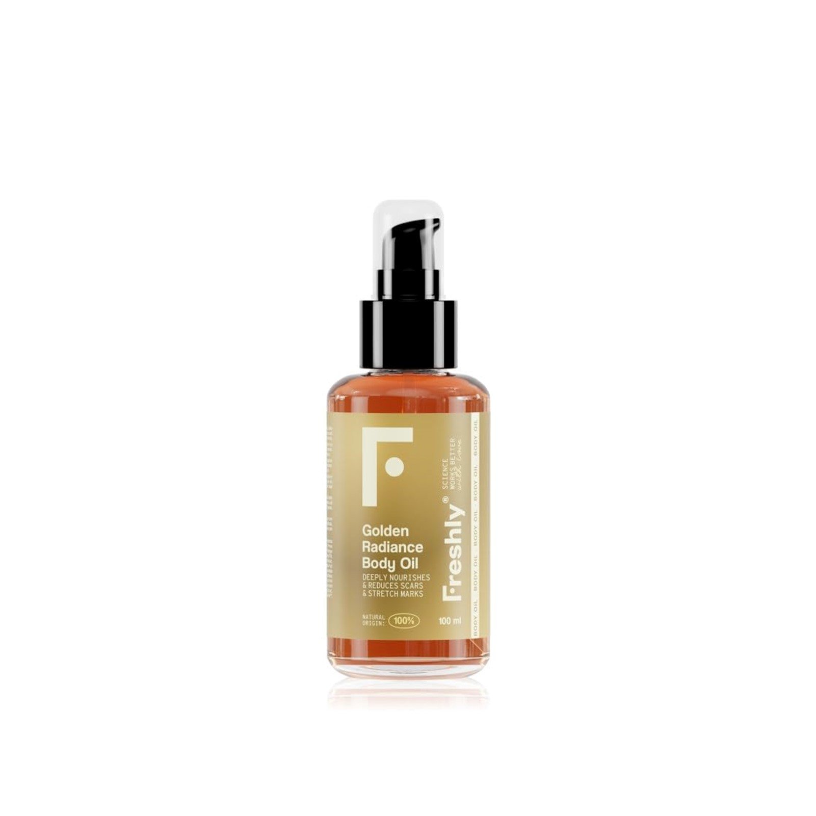 Freshly Cosmetics Golden Radiance Body Oil