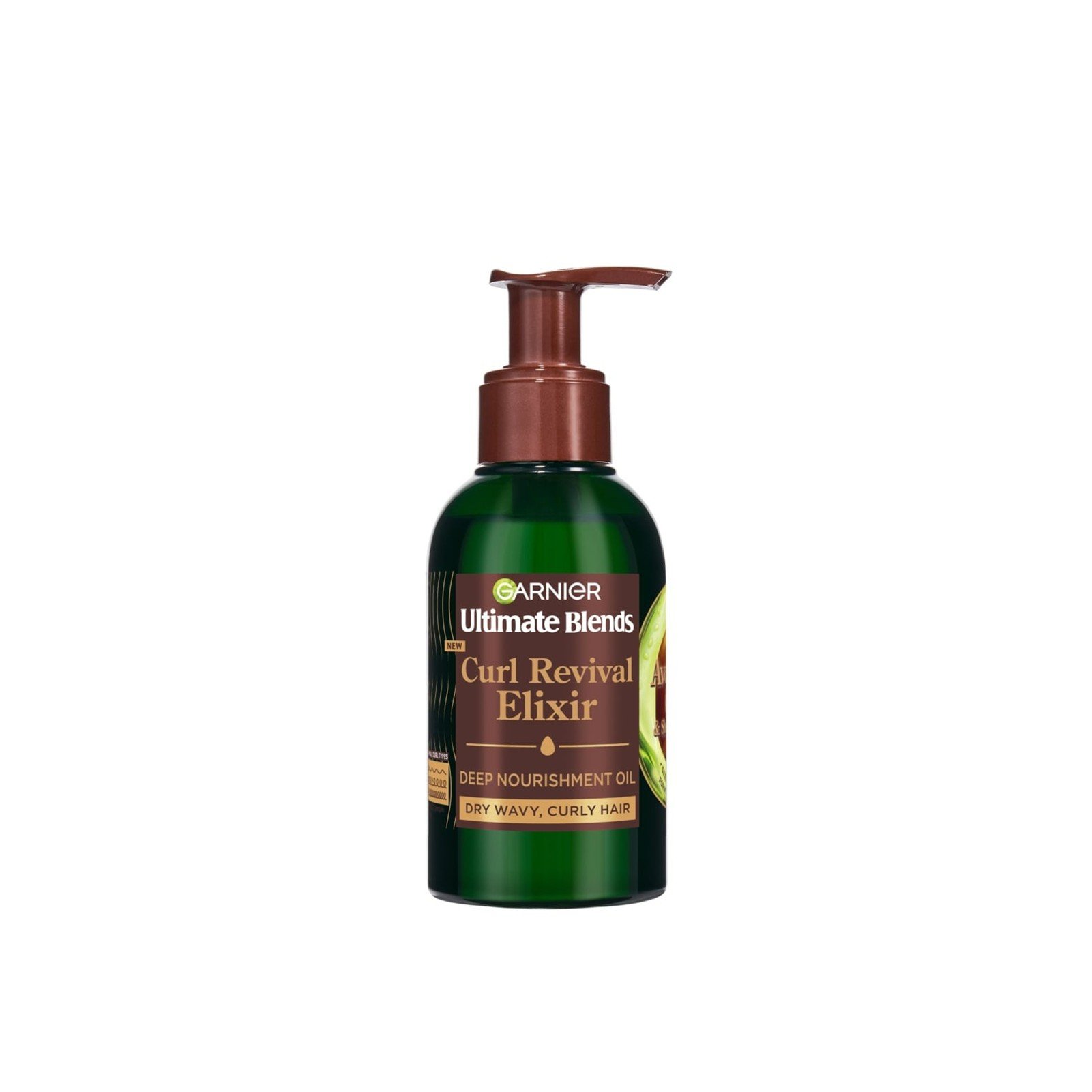 Leave-in Conditioner for Curly Hair Garnier Ultimate Blends Avocado Oil & Shea Butter Curl Revival Elixir Oil