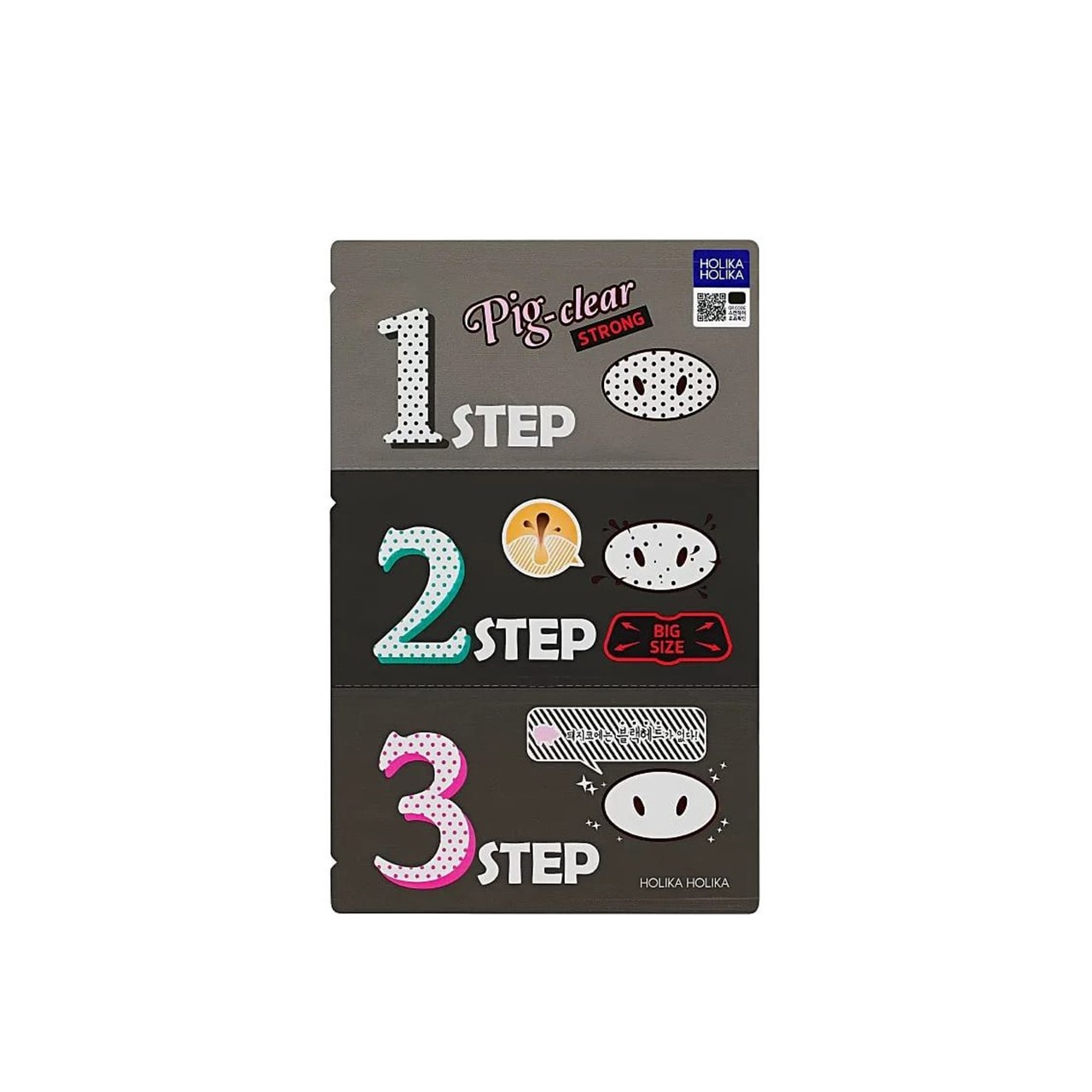 Holika Holika Pig Nose Clear Blackhead 3-Step Kit Strong