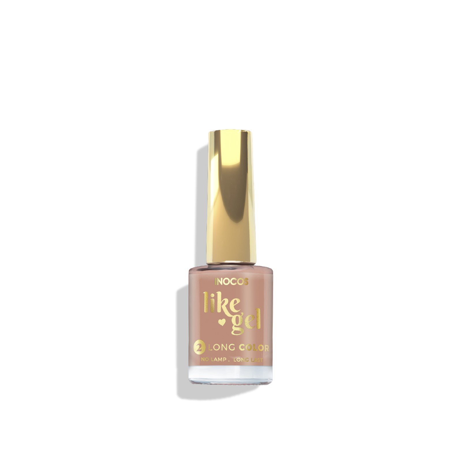 INOCOS Like Gel 2 Long Color Nail Polish 160 Natural Nude 11ml