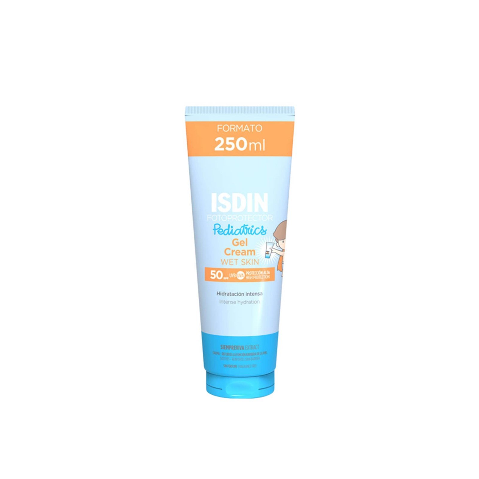 ISDIN Fotoprotector Pediatrics Gel Cream Wet Skin SPF50 250ml