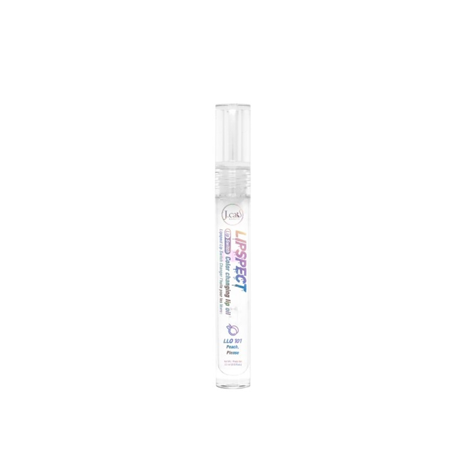 J.Cat Lipspect Lip Switch Color Changing Lip Oil 101 Peach, Please 3ml