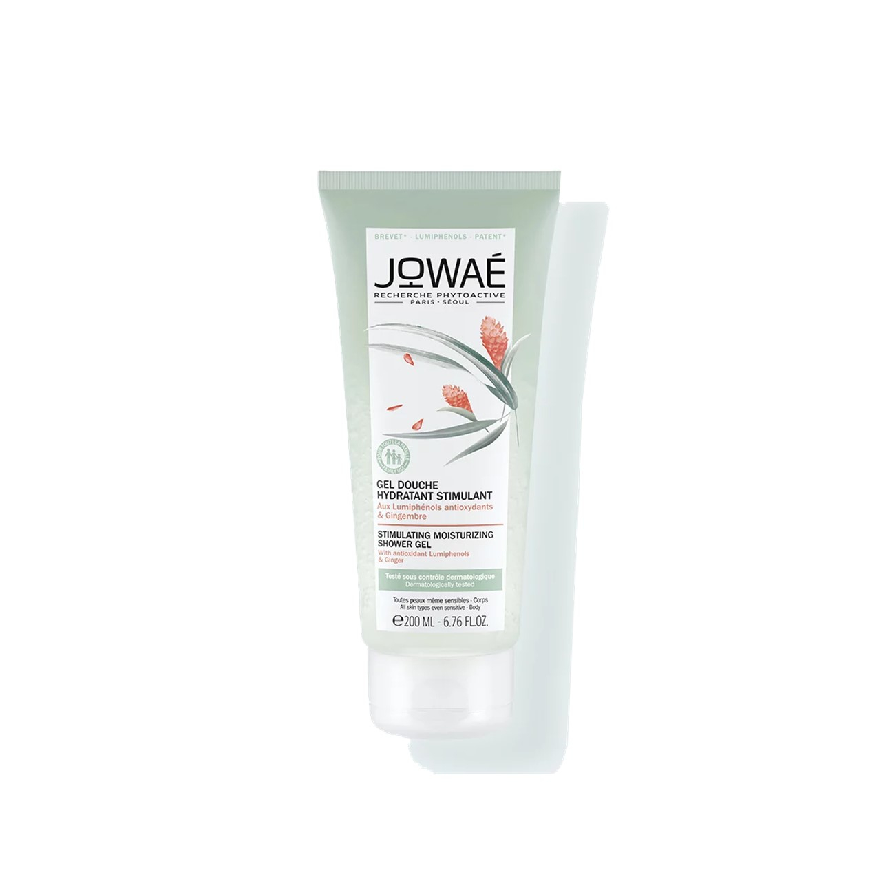 JOWAÉ Stimulating Moisturizing Ginger Shower Gel 50ml