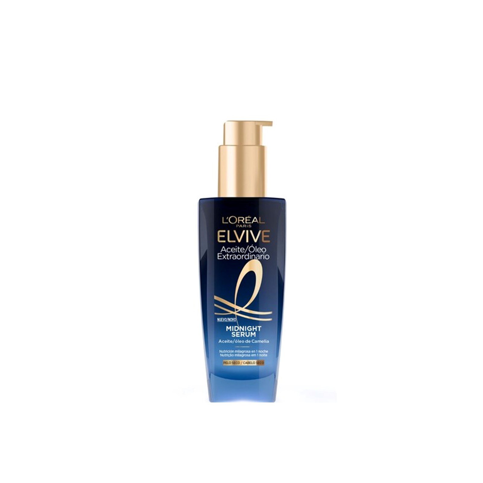 how to use hair oil with L'Oréal Paris Elvive Extraordinary Oil Midnight Serum