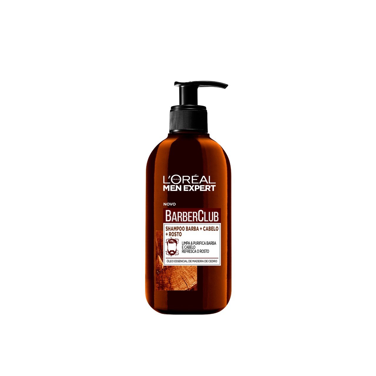 L'Oréal Paris Men Expert Barber Club Beard, Face & Hair Wash 200ml