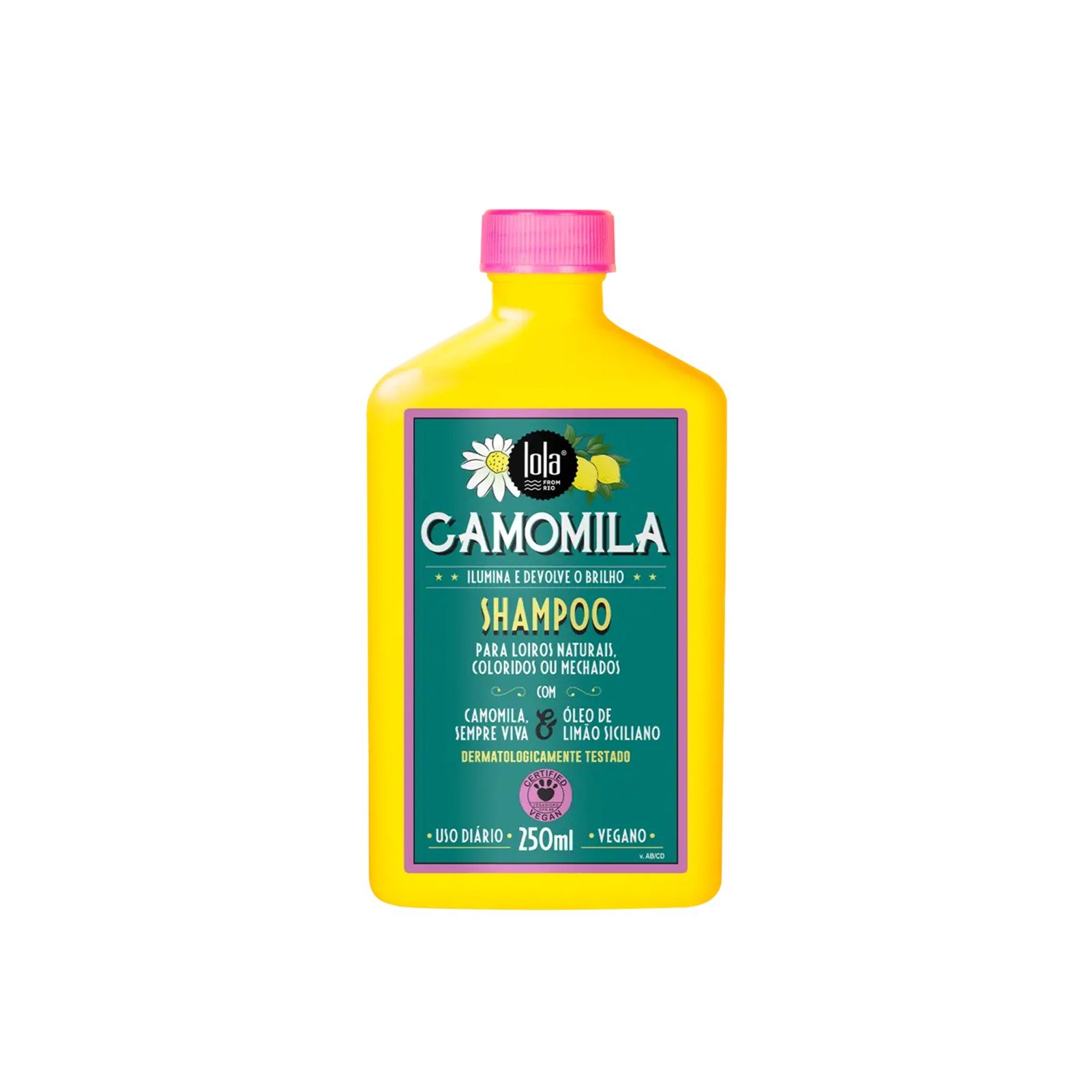 Lola Cosmetics ranges and products Camomila Shampoo