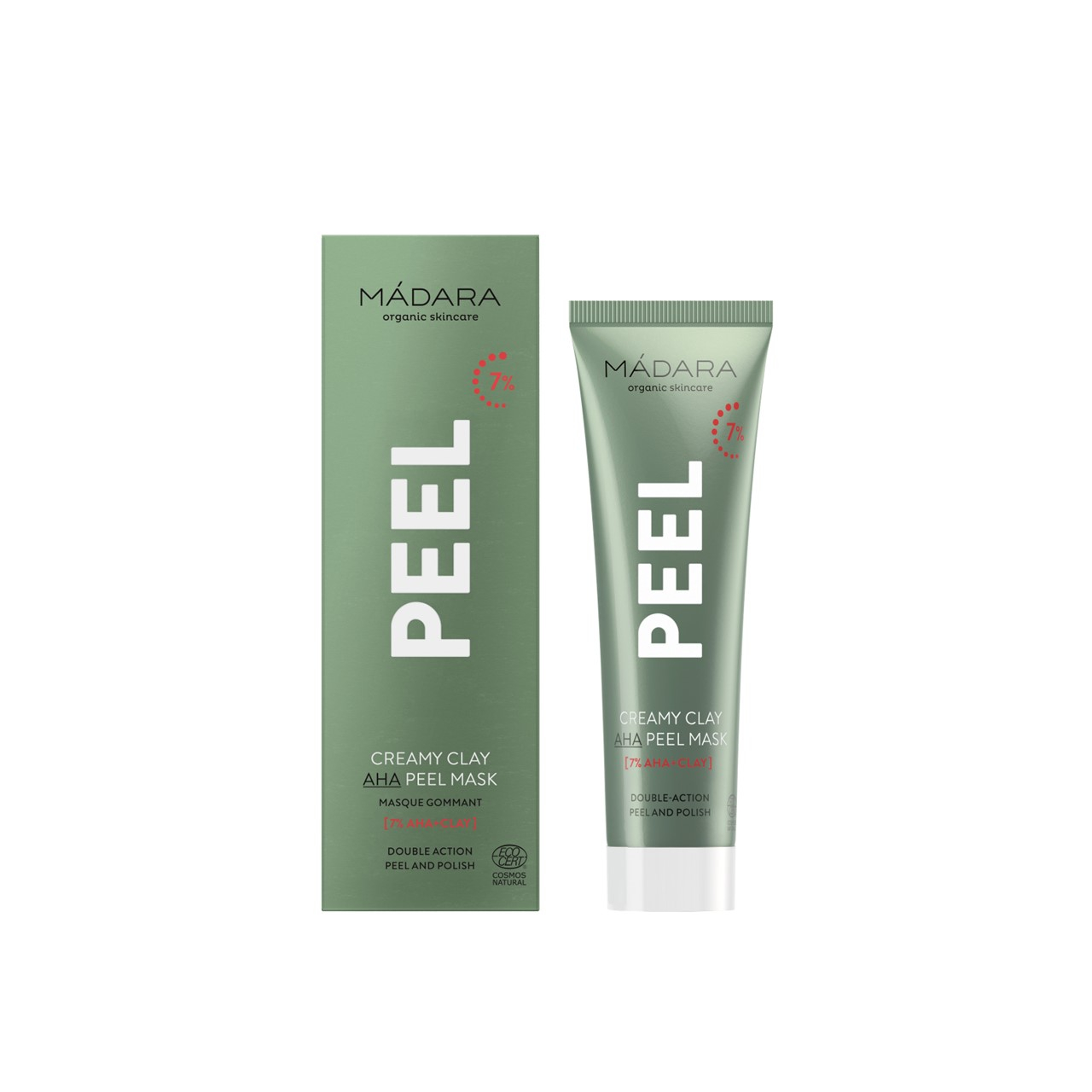 Mádara Peel Creamy Clay AHA Peel Mask