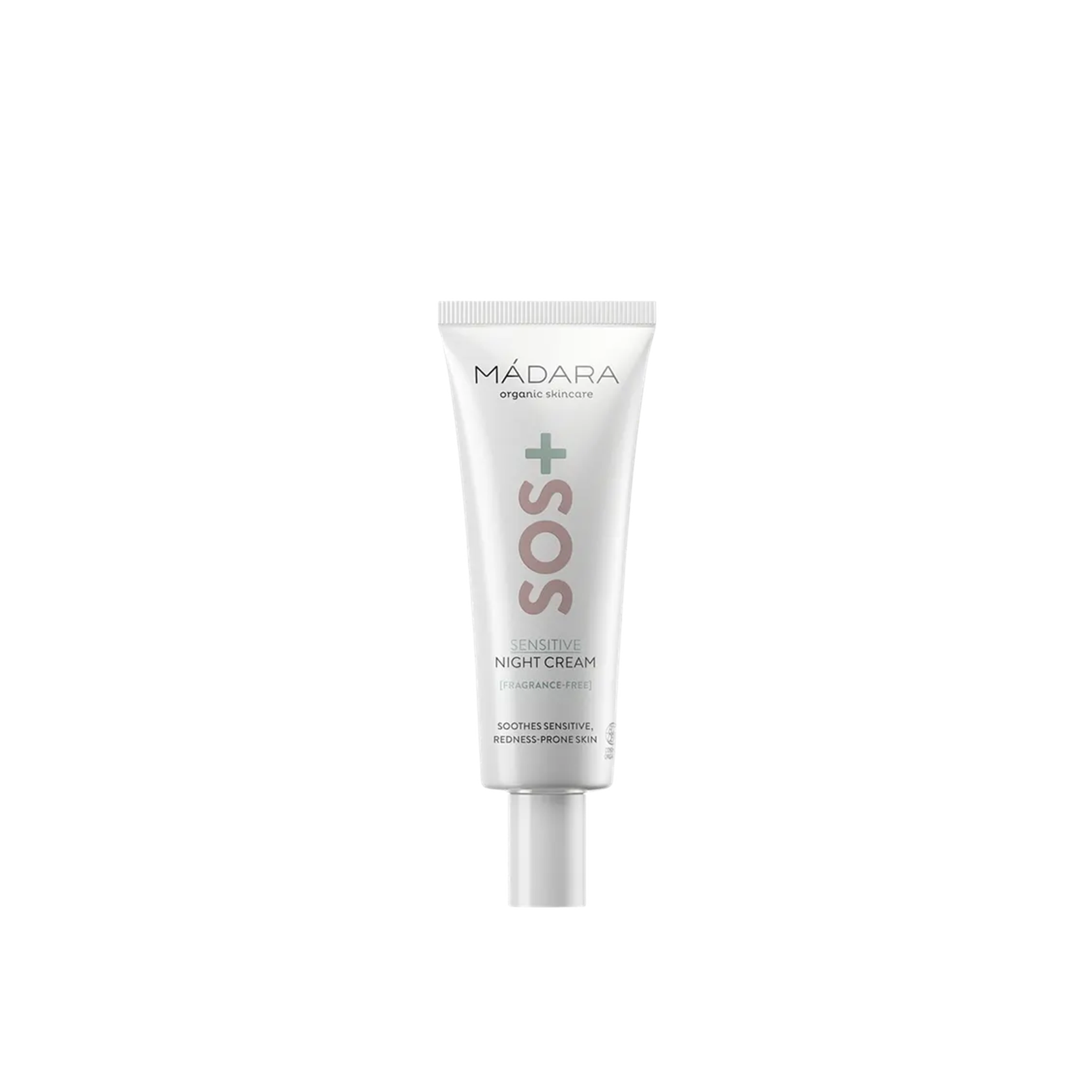 best vegan skincare for sensitive skin Mádara SOS+ Sensitive Night Cream