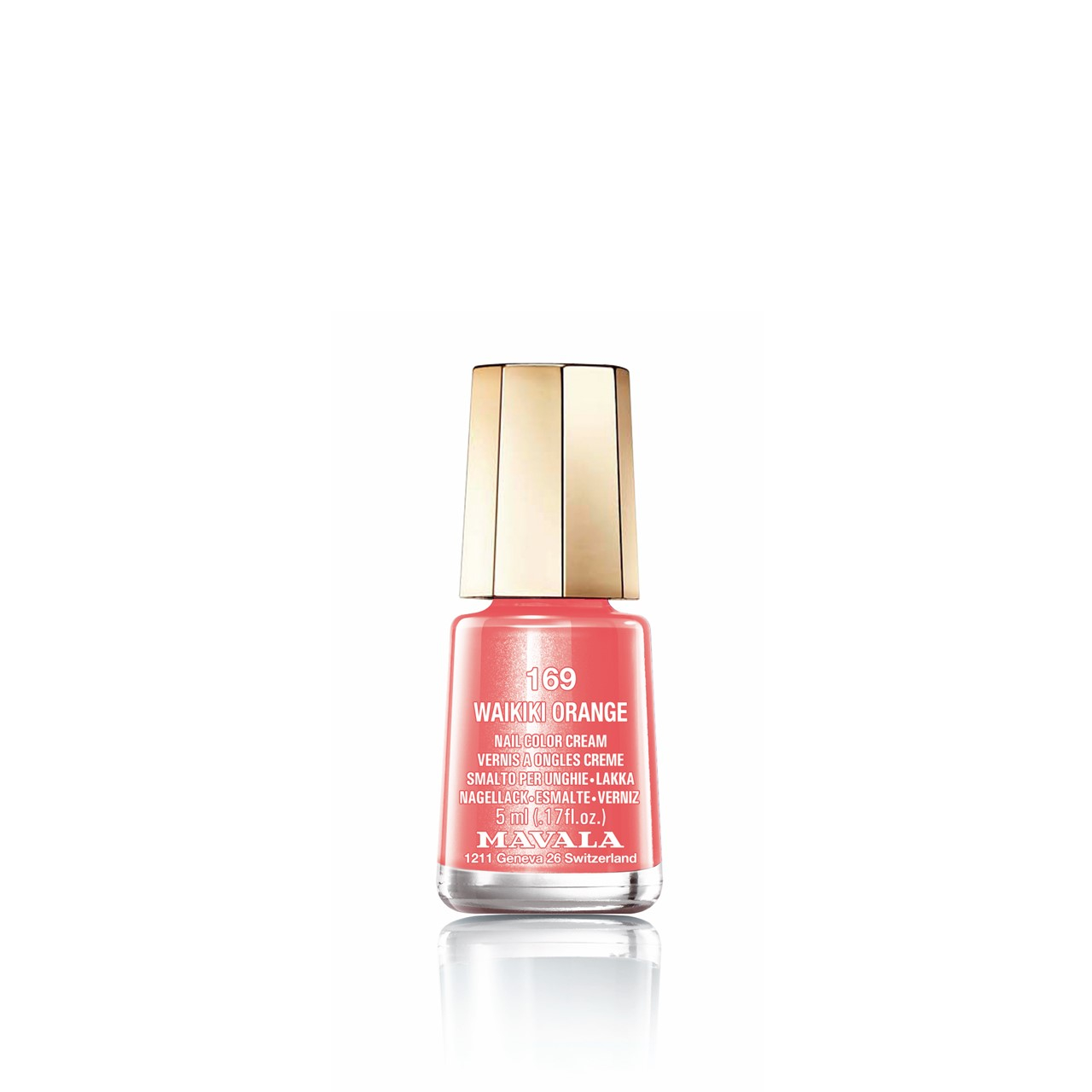 Mavala Nail Color Cream 169 Waikiki Orange