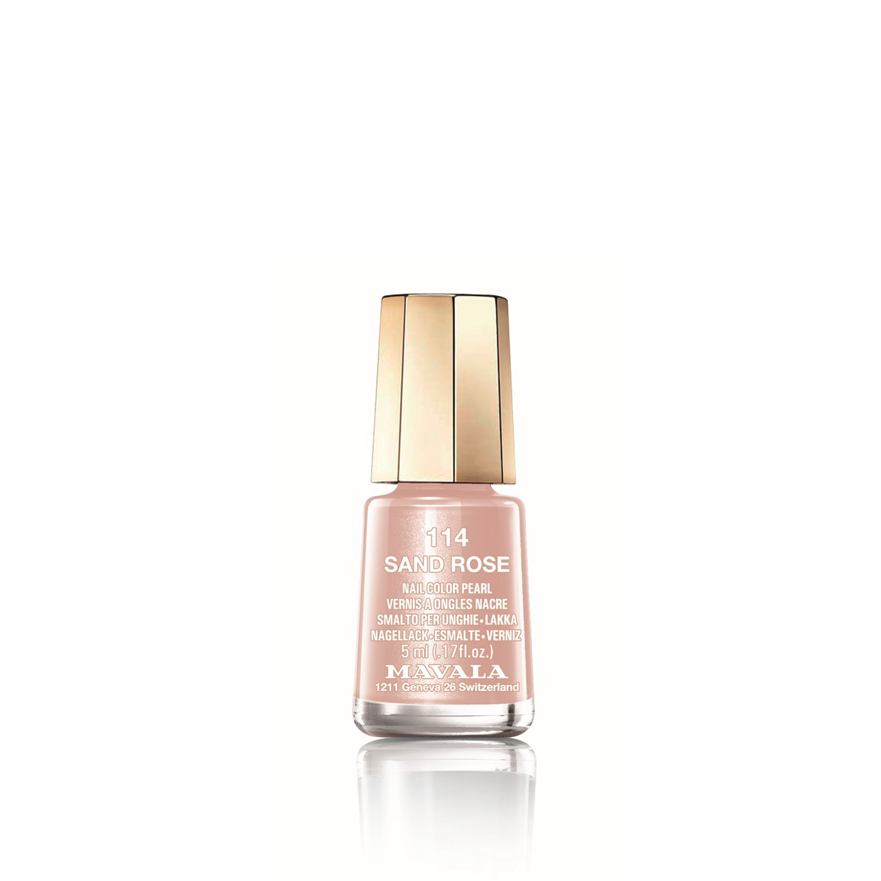 Mavala Nail Color Pearl 114 Sand Rose