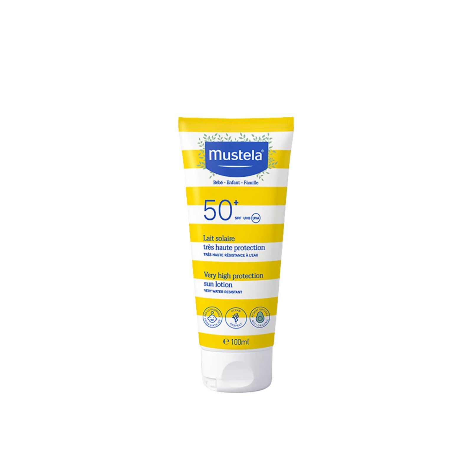 best Kid's sunscreen Mustela Sun Very High Protection Sun Lotion SPF50+
