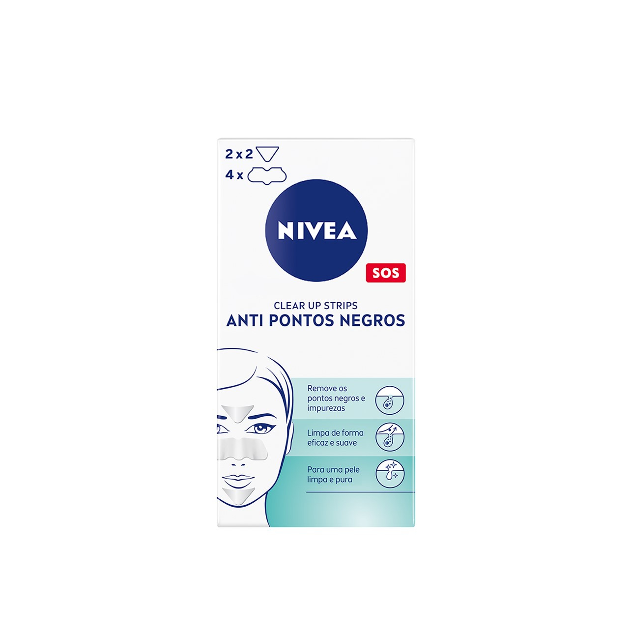Nivea Clear Up Strips Anti-Blackhead